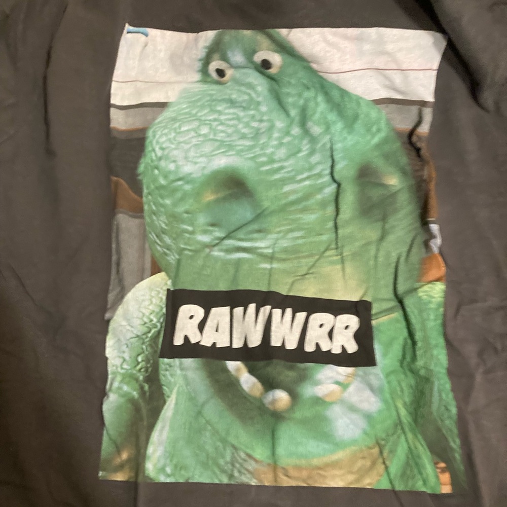 Toy Story T-Rex Shirt; XL